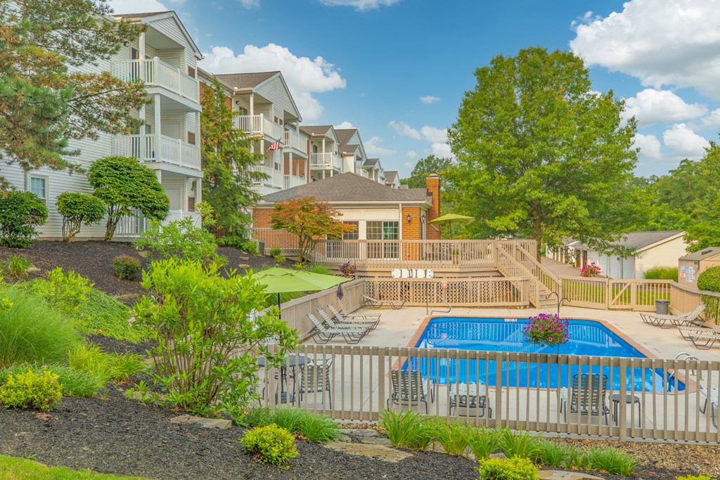 our apartments offer a clubhouse with a pool