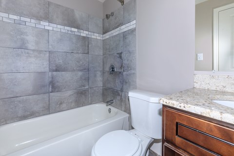 Bathroom  at Parkview Apartments, Richmond Heights, Ohio