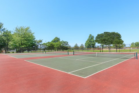Tennis Courts  at Parkview Apartments, Richmond Heights, Ohio