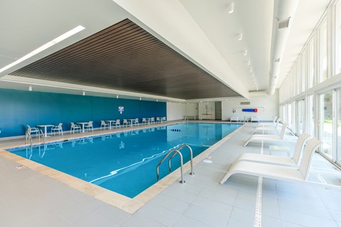 Pool With Sundecks  at Parkview Apartments, Ohio, 44143