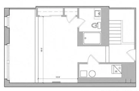 1180 Floor Plan at East 4th Street, Cleveland, OH, 44115