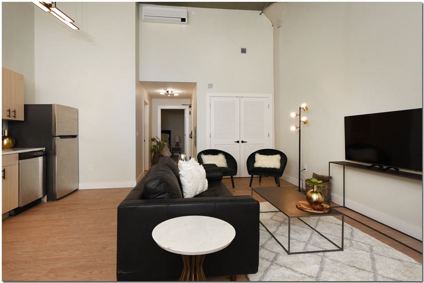 Cleveland State Apartment living room