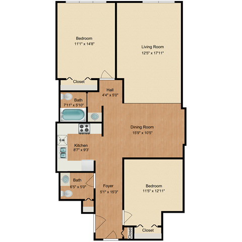 plan 1 bedroom arijarijne house 378796