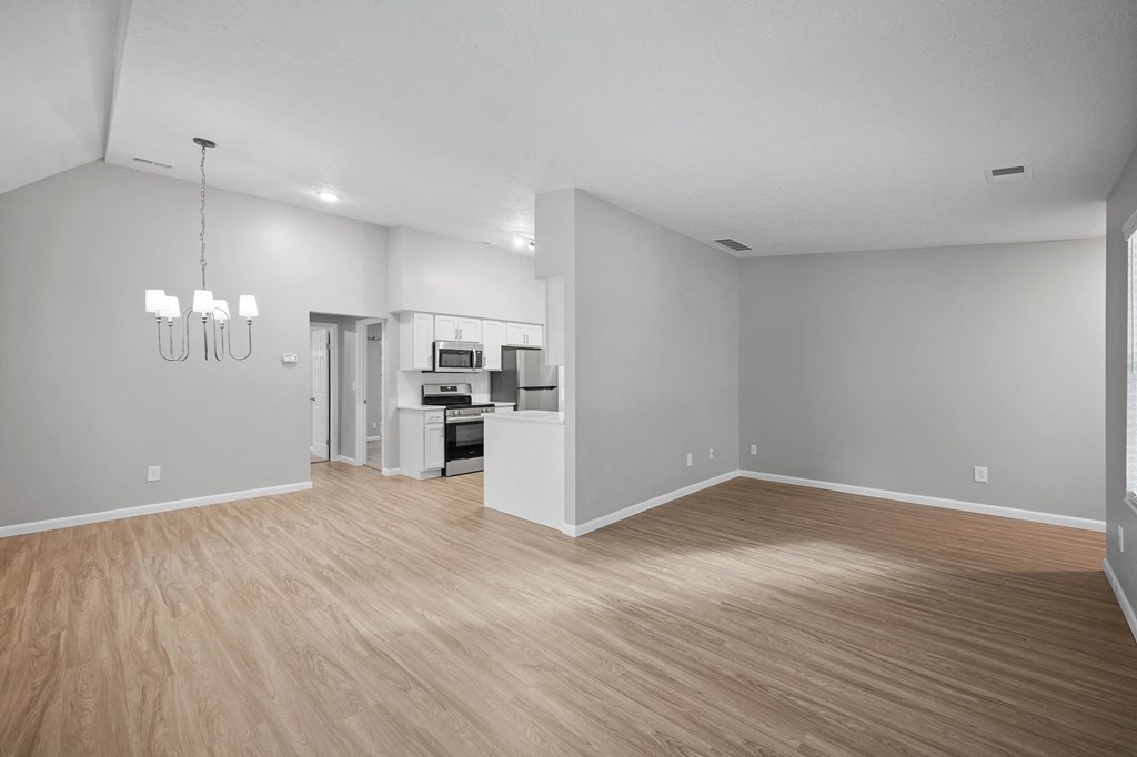 Spacious living area