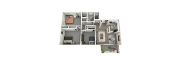 Three bedroom 1.5 bath apartment in parma ohio