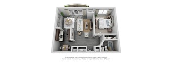 1 Bed Delux at 444 Park Apartments, Richmond Heights, Ohio