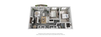 2 Bed Regular Upgraded at 444 Park Apartments, Ohio