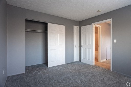 closet space at Nottingham Place in Cleveland