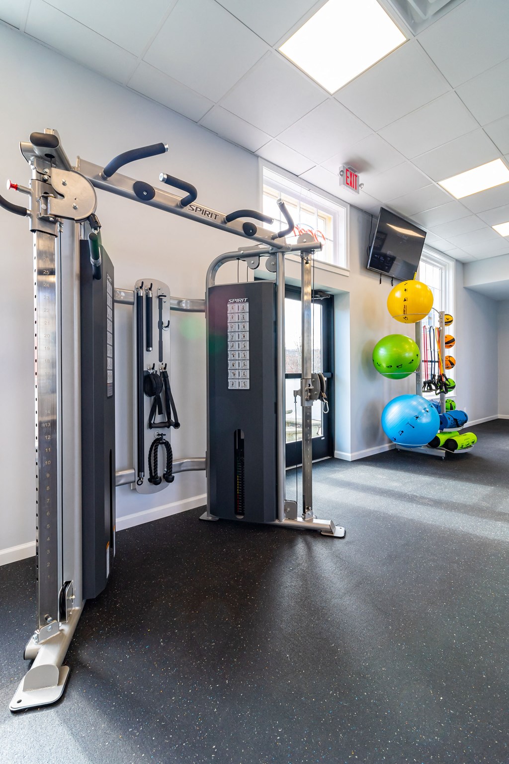 Fitness Center With Updated Equipment at Heritage Apartments, Ohio