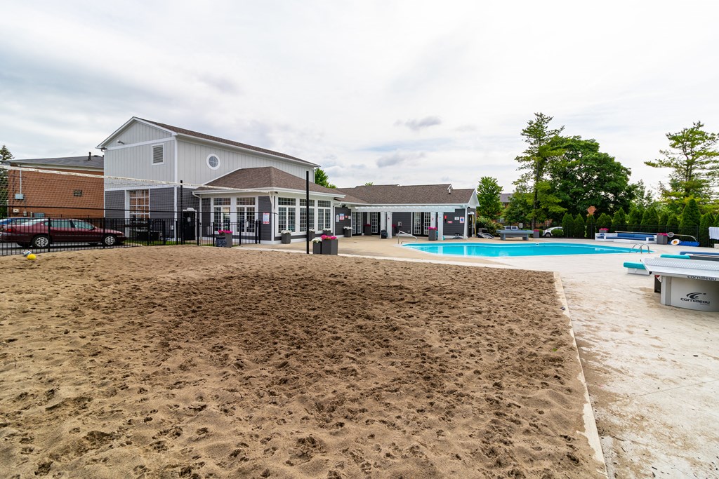 Sandy Volley Ball Court  at Heritage Apartments, Columbus, OH, 43212