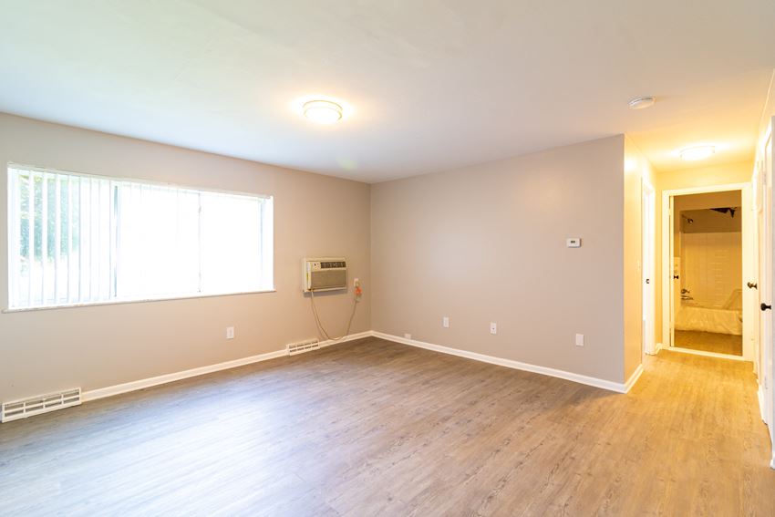 Living room with natural lightin
