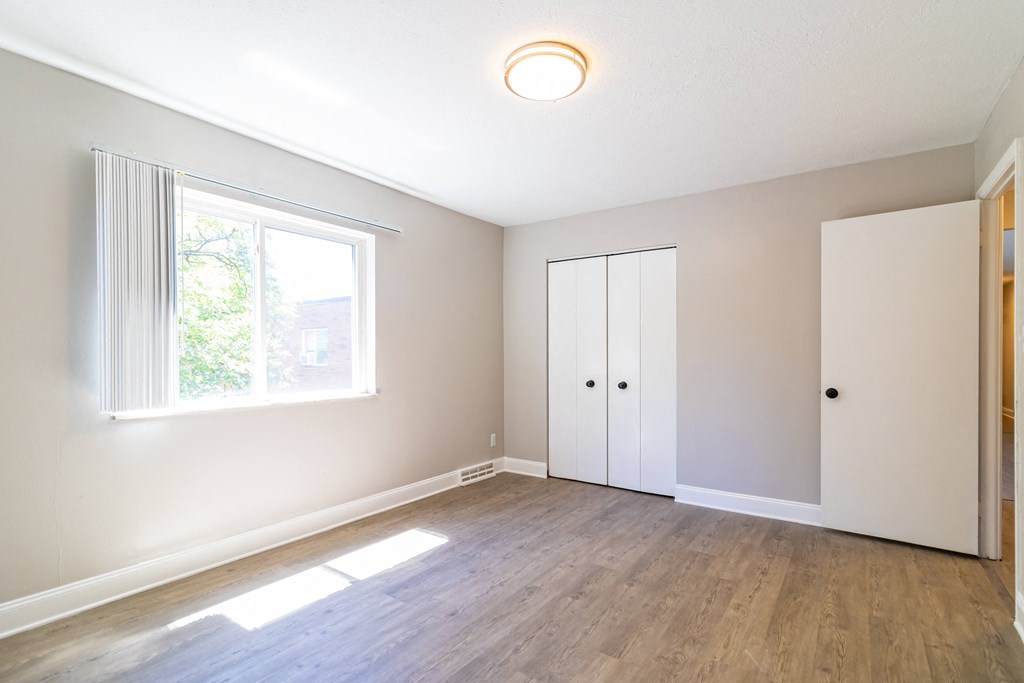 Bedroom with natural lighting