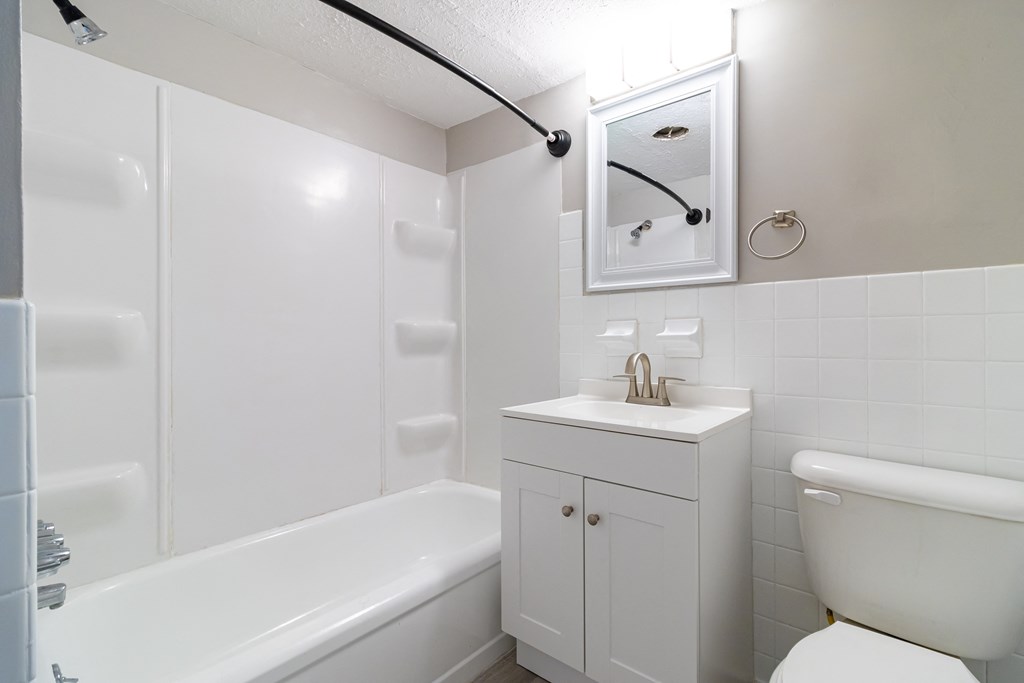 full bathroom upgrade at stuart house lakewood