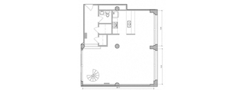 F2-1625_202 Floor Plan at East 4th Street, Ohio, 44115