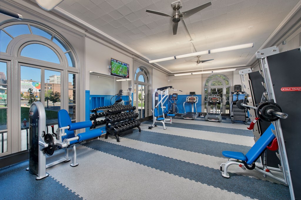 Fitness Center At The Domain At Cleveland