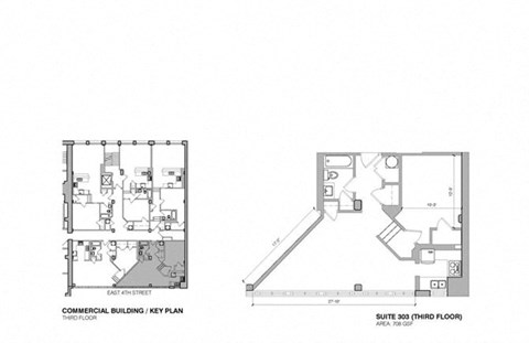 a floor plan of a house with two floors