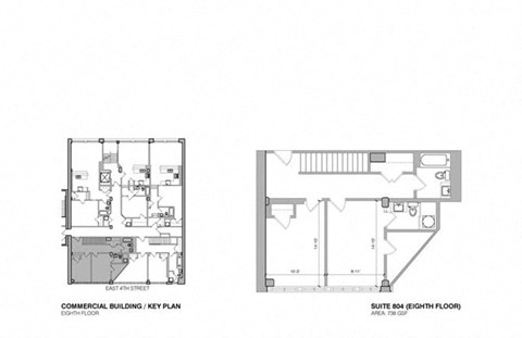 a drawing of a floor plan and a diagram of a room
