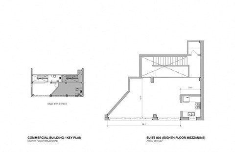 a floor plan of a house with two different elevations
