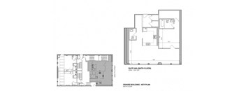 a black and white floor plan of a house