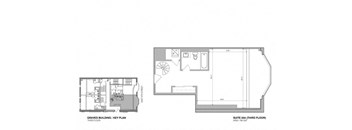 a black and white floor plan of a house