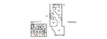 a floor plan of a house