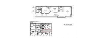 a floor plan of a house