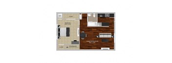 Harrison Up One Bedroom at Heritage Apartments, Ohio