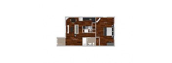 President Suite One Bedroom at Heritage Apartments, Columbus