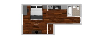 Presidential Studio at Heritage Apartments, Columbus, 43212