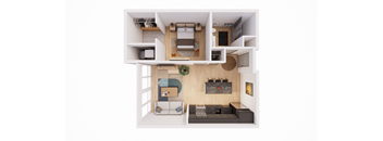1 Bed 1 Bath J at The Park Apartments, Cleveland , OH