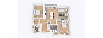 2 bedroom apartment in Rocky River