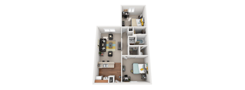 2 bed 1 bath at Vivo Toledo Apartments, Toledo