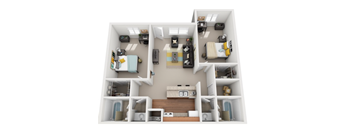 2 bed 2 bath at Vivo Toledo Apartments, Toledo, 43607