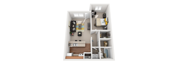 3 bed 2 bath at Vivo Toledo Apartments, Toledo, OH, 43607