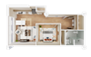 1 Bed 1 Bath