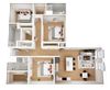 3 Bed 3 Bath