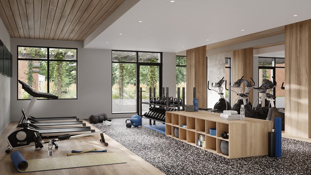 apartment with a fitness center in Rocky River, OH 44116