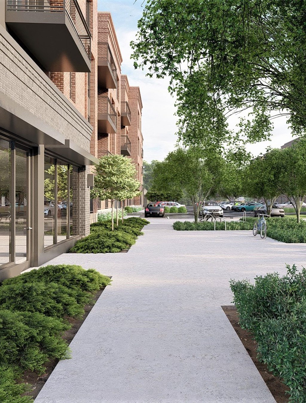 walking path in Rocky River, OH 44116