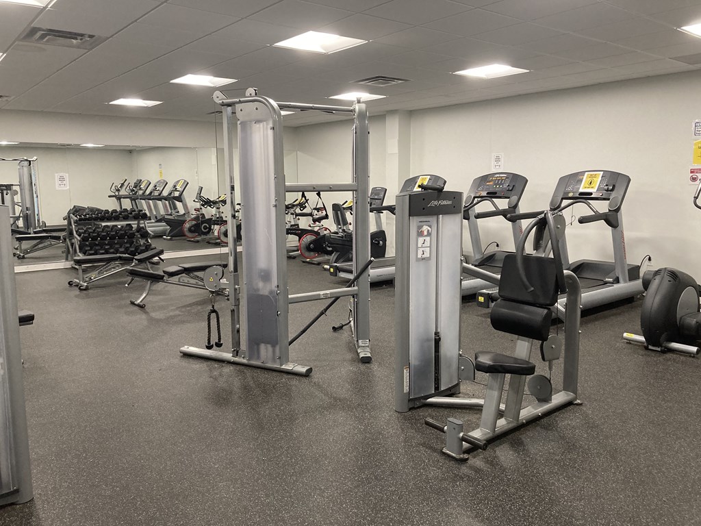 Fitness Center  at 444 Park Apartments, Ohio, 44143