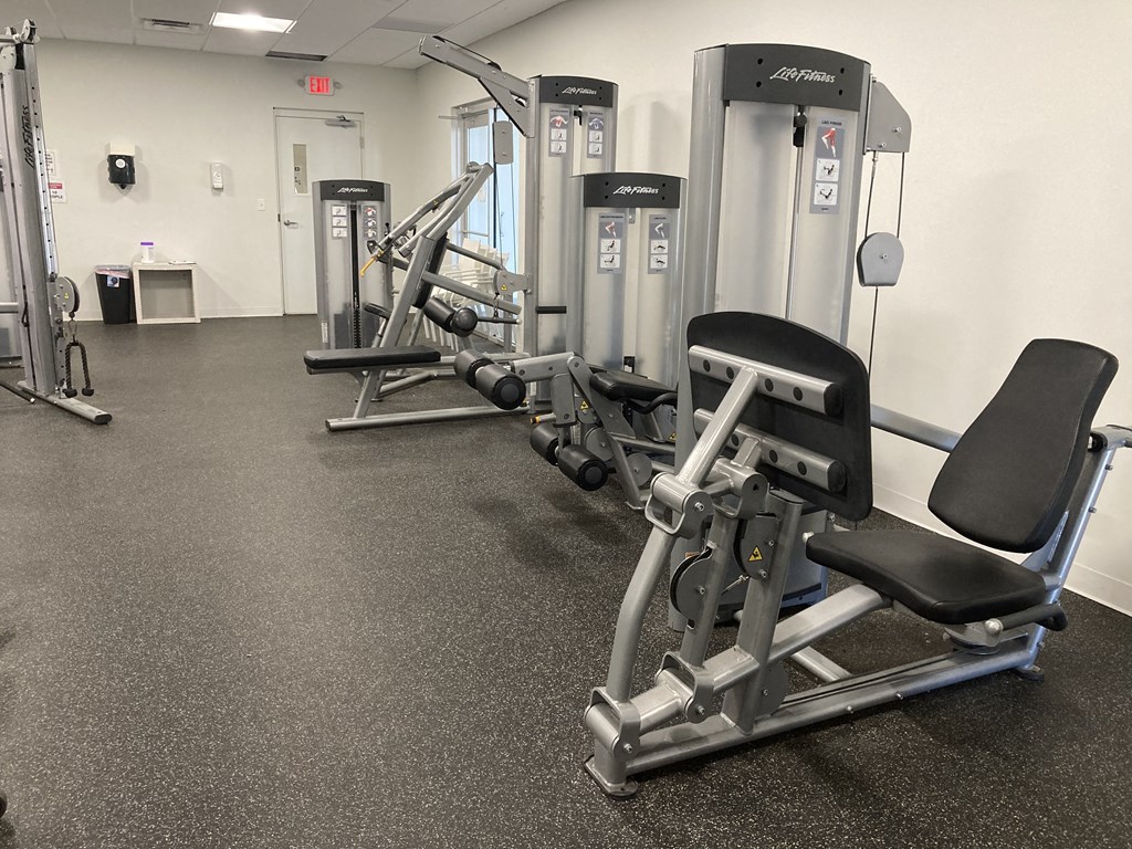 State-Of-The-Art Gym And Spin Studio at 444 Park Apartments, Richmond Heights, OH, 44143