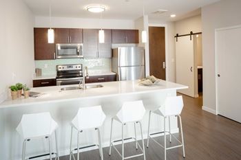 Quartz Countertops in Kitchen and Bathrooms