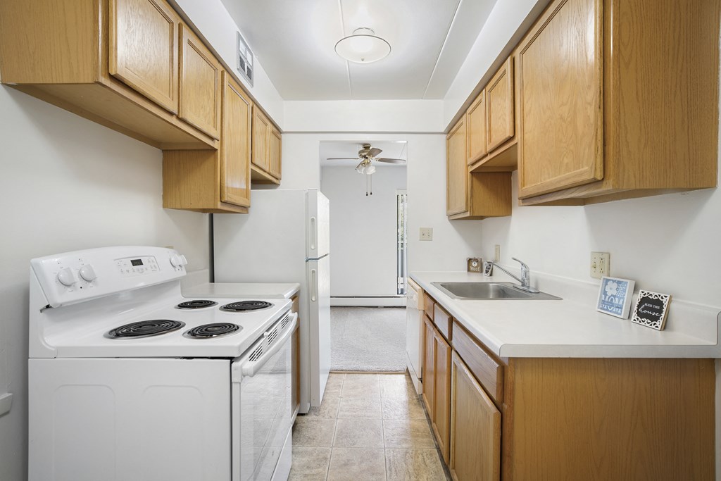 Kitchen at Surfside Towers in Eastlake