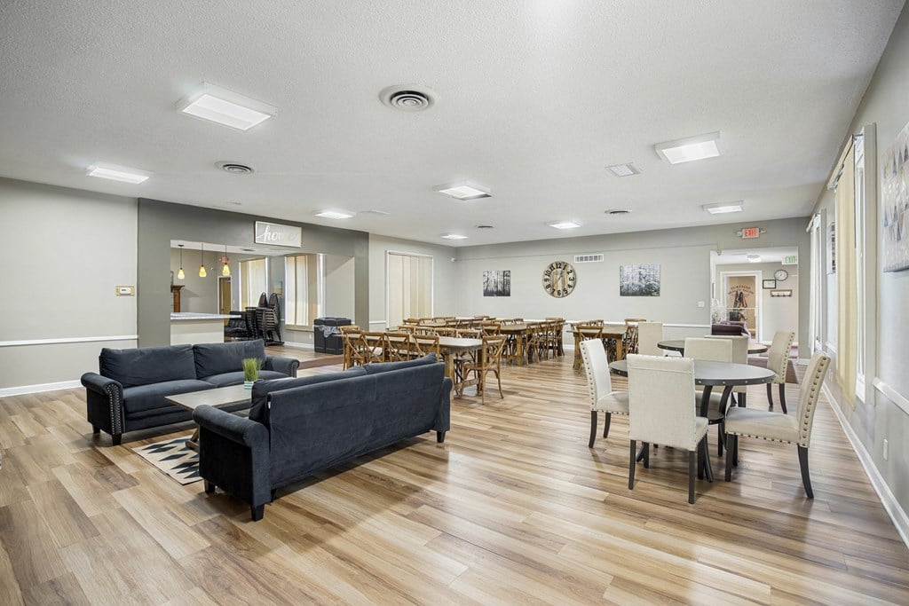 Apartment with a clubhouse
