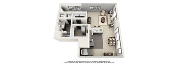 1600 Vine_Studio S4 Floor Plan