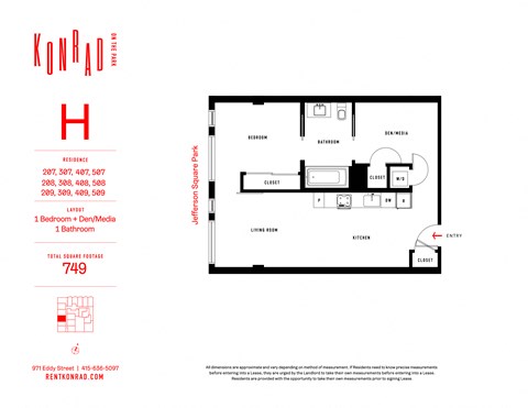 971 Eddy St. 1-2 Beds Apartment for Rent - Photo Gallery 52