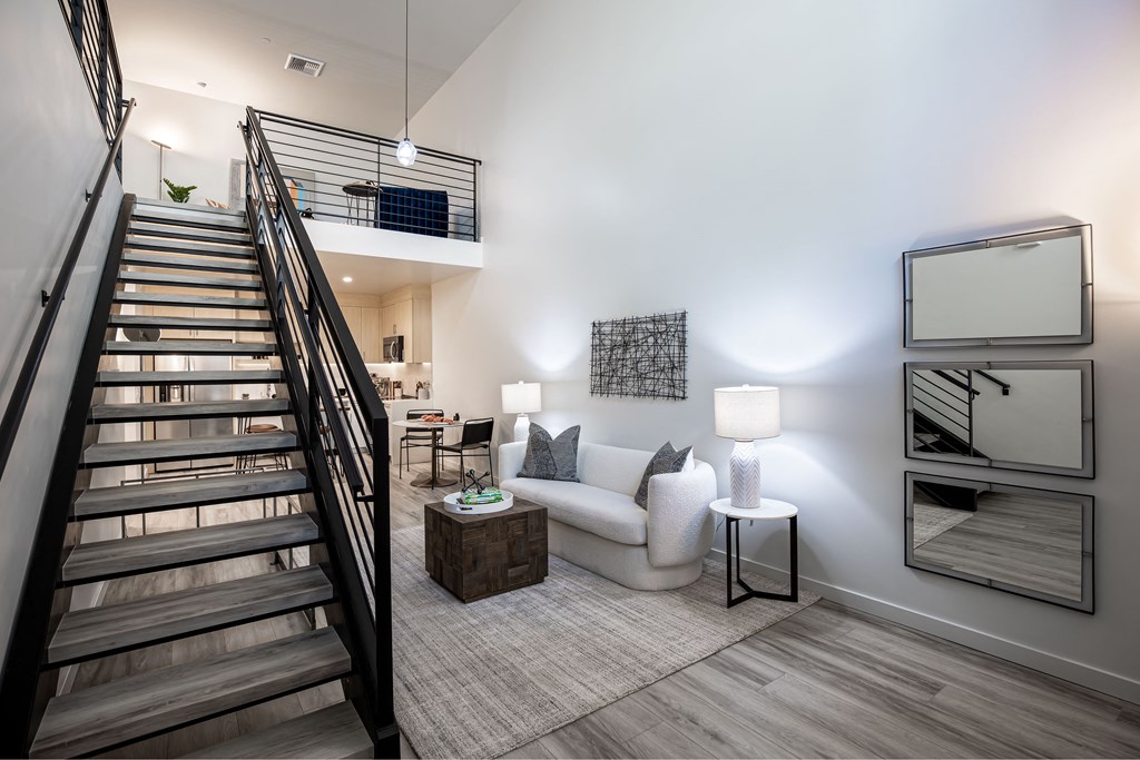 Logan 2 Bed Townhome Living Room