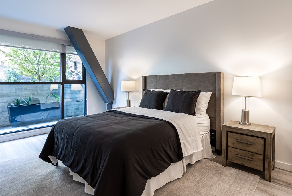 Logan 2 Bed Townhome Bedroom