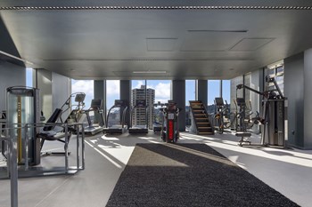 the modern fitness center over Eliot bay - Photo Gallery 13