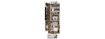 1 bed, 1 bath apartment home at 24fifty in Denver, CO