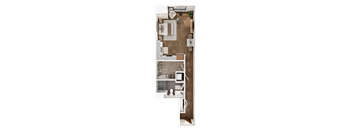studio, 1 bath apartment home at 24fifty in Denver, CO